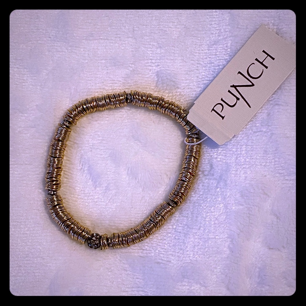 PUNCH Brand Gold Tone Bracelet